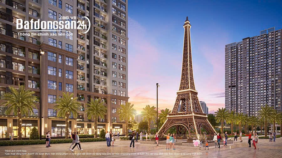Bán căn 2PN The Paris Vinhomes Ocean Park – 64m² – Giá chỉ 4,4 tỷ.
