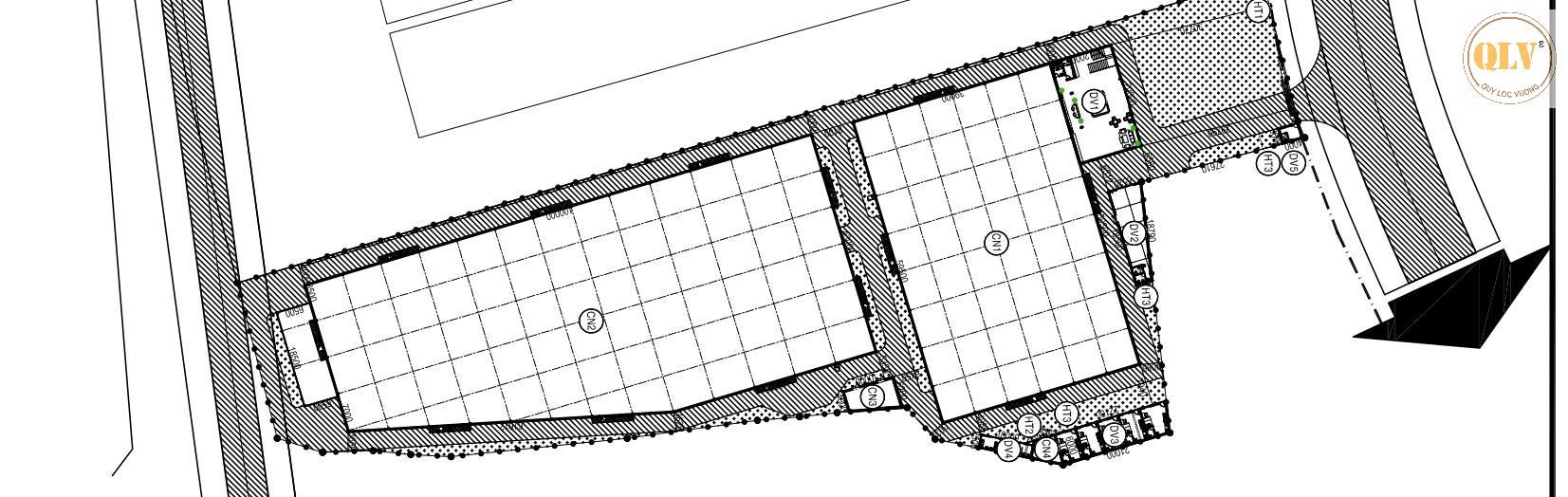 Cho thuê nhà xưởng gần CCN VLXD Vĩnh Cửu, Đồng Nai – 6.877m² – Hạ tầng hoàn chỉnh.