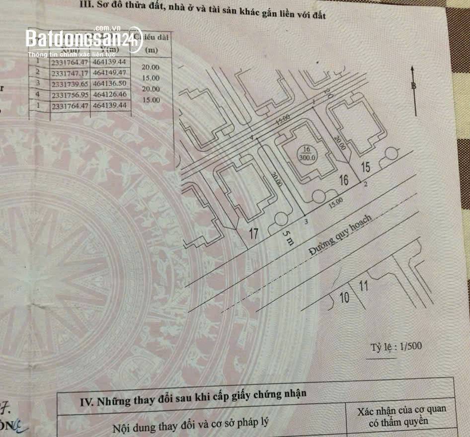 Bán đất biệt thự KĐT Đoàn Kết, Vân Đồn, Quảng Ninh – 300m², mặt tiền 15m – Sổ đỏ lâu dài.
