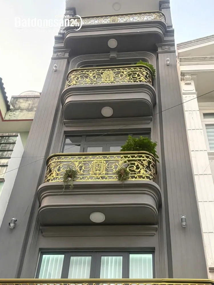 Bán nhà đúc 4 tầng hẻm 7m đường Tỉnh Lộ 10, Bình Tân - 50m2 - Giá 6.1 tỷ.