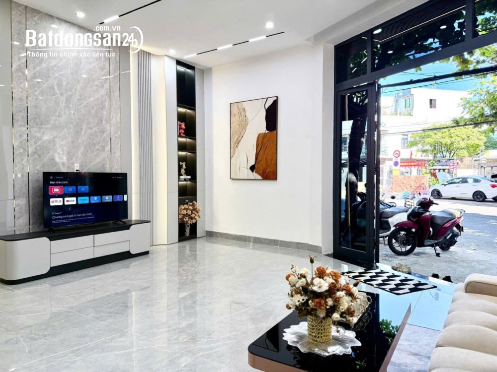 Bán nhà mặt tiền đường Hải Phòng, Thanh Khê, Đà Nẵng – 53m², 3 tầng, dòng tiền 450tr/năm.