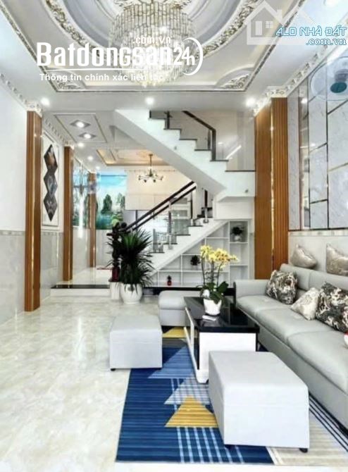 Bán nhà 52,5m2 tại đường Huỳnh Tấn Phát, Quận 7 – 3 tầng sân thượng – Giá 5,4 tỷ.