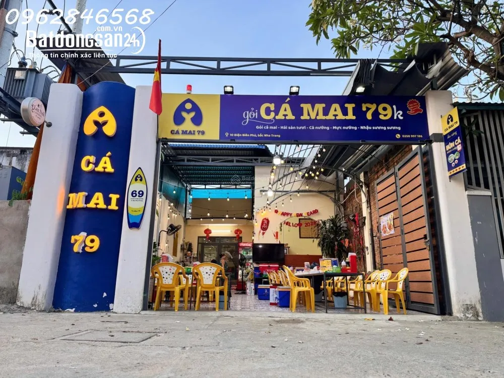 Nhà mặt phố 142m2, Đ. Dương Hiến Quyền, TP. Nha Trang – Kinh doanh sầm uất – Giá 15,3 tỷ.