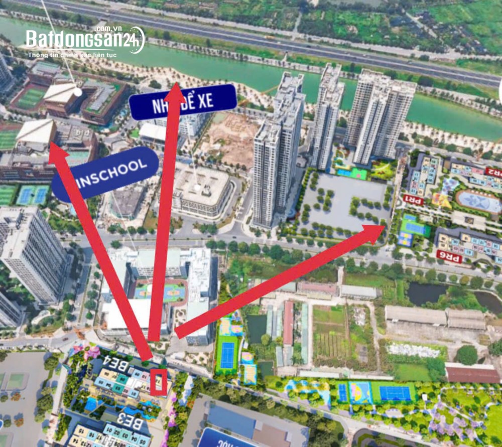 Bán căn hộ The Beverly, Vinhomes Ocean Park – 28,9m2, tầng trung đẹp, view trực diện hồ.