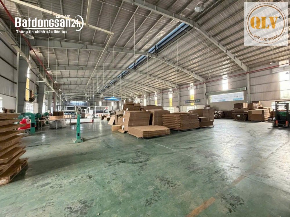 Bán nhà máy quy mô 29.000m2 tại KCN Nhơn Trạch, Đồng Nai – 18.800m2 xưởng, pháp lý chuẩn.