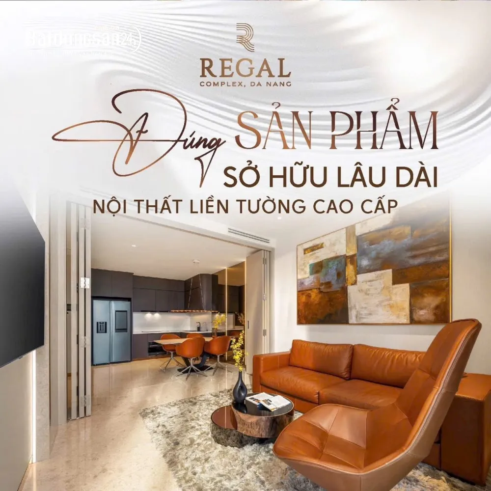 Căn hộ Regal Complex 82-83m², 2PN, vị trí đắc địa Nam Đà Nẵng, tiện ích 5 sao, giá thỏa thuận.