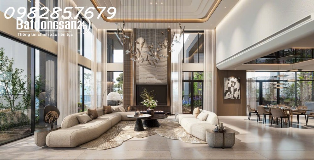 Penthouse The Matrix One Premium 776,1m², duplex 2 tầng, view toàn thành phố, giá 114 tỷ.