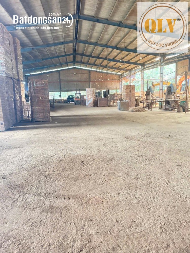 Bán kho xưởng - Đồng Phú, Bình Phước, 8.619 m², hạ tầng đồng bộ, đất SKC, hoạt động ngay.