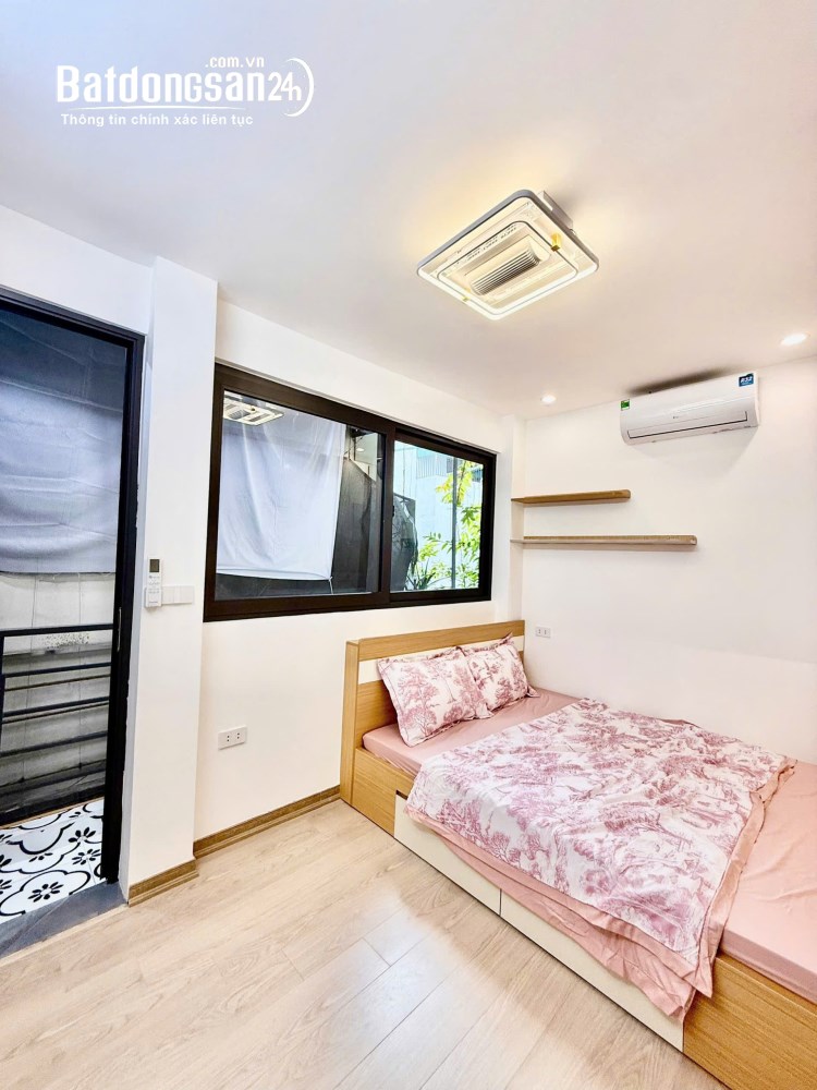  Nhà phố Khâm Thiên 5 tầng, ban công mỗi tầng, full nội thất, sổ đỏ, giá 5,96 tỷ.