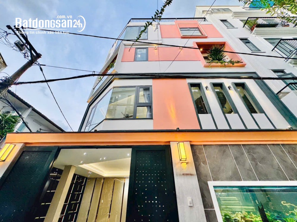 Nhà An Nhơn, Gò Vấp 10x6,1m, sân thượng, gara ô tô, ở ngay.