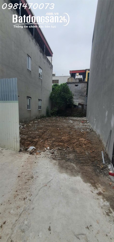 Đất Quang Minh 89,5m², gần chợ và KCN, mặt tiền 6m, gần Mê Linh Plaza, giá 40 triệu/m².