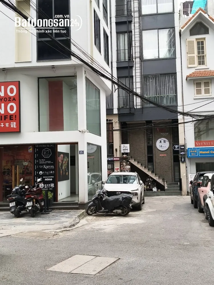 Apartment Đào Tấn 8 tầng, thang máy, giá 48,5 tỷ lô góc, gần Lotte, thu 180 triệu/tháng.