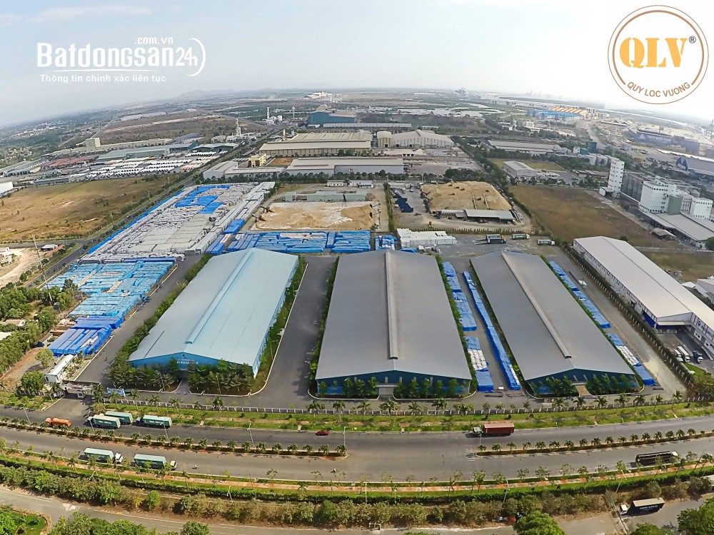 Kho KCN Phú Mỹ 30.000m², thuê linh hoạt, container ra vào thuận tiện.
