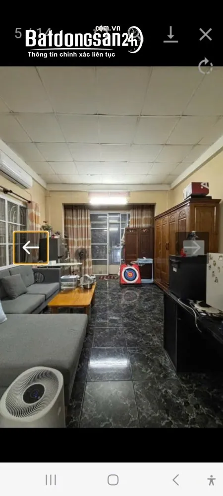 Nhà mặt tiền Lê Văn Sỹ, P. Cầu Kiệu, TP. HCM, 72m², 4 lầu, đang cho thuê 38 tr/tháng, cần bán gấp.