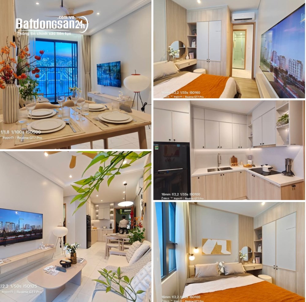 Căn hộ 2PN 74m² view hồ bơi tại Đức Hòa,Tây Ninh, giá chỉ 2,561 tỷ, hỗ trợ thuê lại 6%/năm.