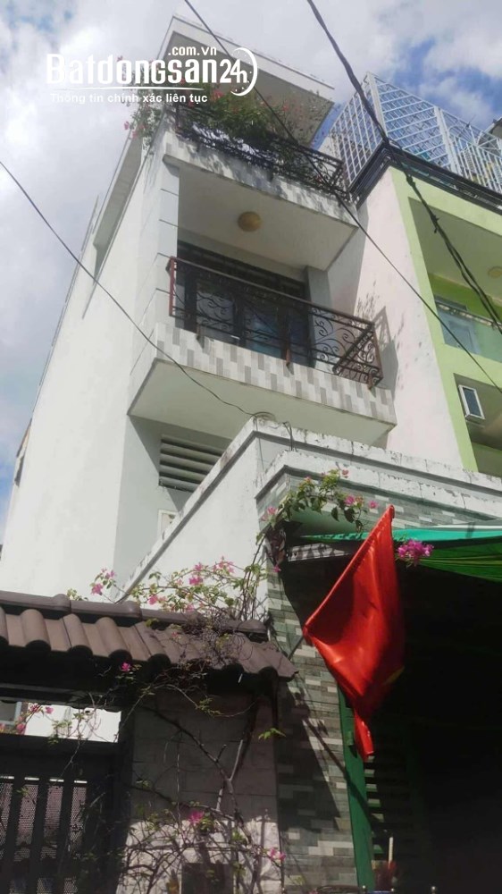 Phạm Thế Hiển, Phường Chánh Hưng, 38,7m2, nhà 4 tầng, hẻm xe hơi, sổ hồng riêng, gía 6.5 tỷ.