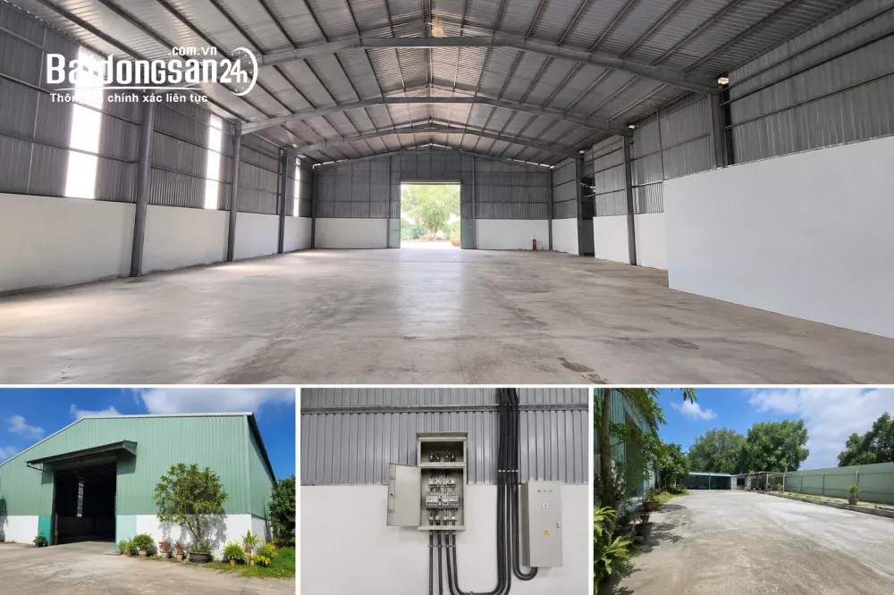 Cho thuê kho 800m2 Hòa Vang có bãi 200m2, phù hợp logistics, giá 39 triệu/tháng.