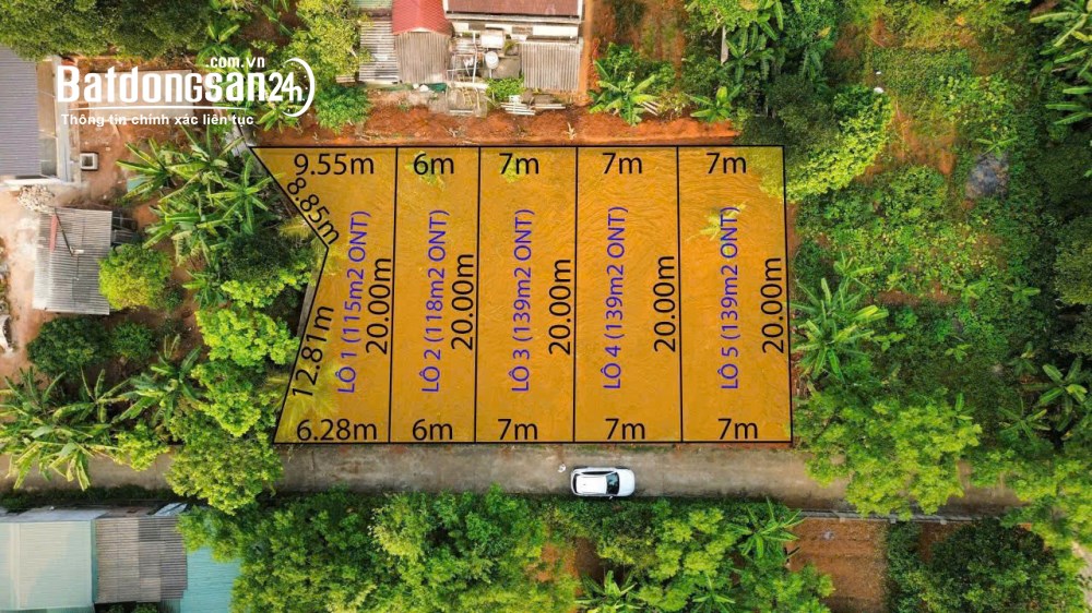 Cửa Tùng, Quảng Trị, đất gần biển, DT 140m2 có 100m2 thổ cư, giá từ hơn 400 triệu.