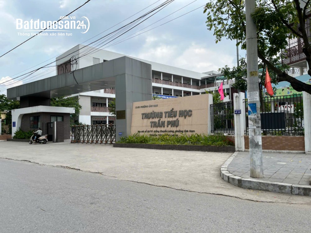 Bán đất Khuyến Lương, Hoàng Mai 70m², mặt tiền 6.8m, đường 7–8m, sổ hồng cất két.