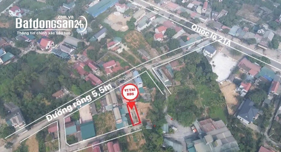  Đất tái định cư Văn Mỹ 80m², Trần Phú, Hà Nội, sổ hồng sẵn, giá 1,46 tỷ.