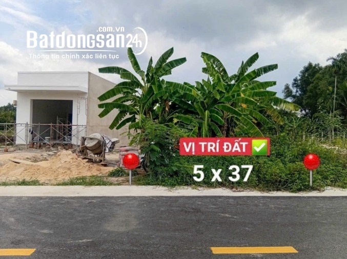 Đất mặt tiền Tân Định, Bến Cát, 186m², thổ cư 60m², giá từ 1.4x tỷ