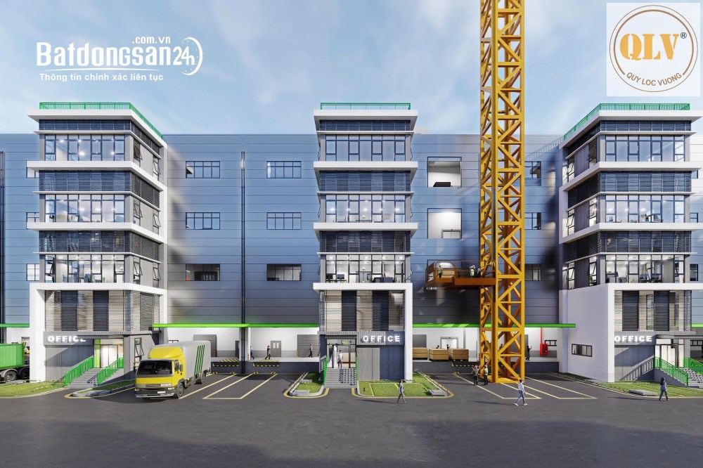 Cho thuê xưởng nhiều tầng Long An, hơn 7.000m²/tầng, phù hợp logistics và sản xuất.