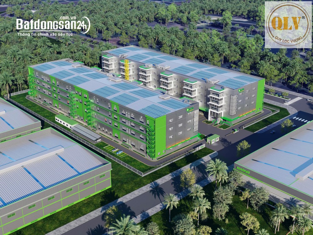 Cho thuê xưởng nhiều tầng Long An, hơn 7.000m²/tầng, phù hợp logistics và sản xuất.