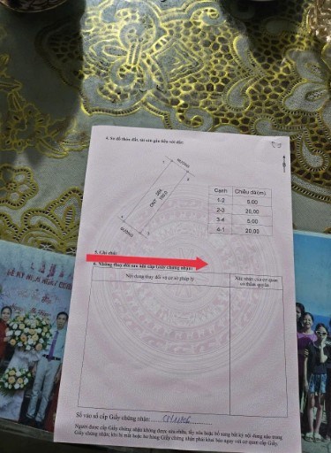 Gia Khánh, Bình Xuyên 100m², 2.3 tỷ, mặt tiền 5m, sổ đỏ chính chủ.