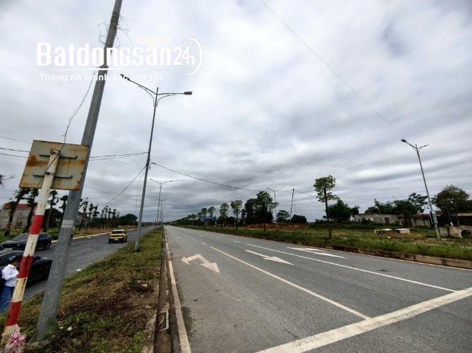 Đất mặt tiền Phú Bình, Thái Nguyên 100m², hạ tầng hoàn thiện, giá 2.57 tỷ.