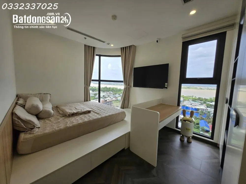 Căn hộ The Beverly, 2PN, full nội thất, phù hợp công tác và nghỉ dưỡng.