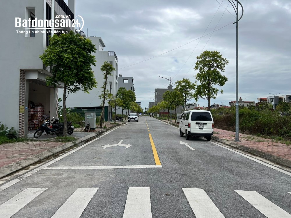 Đất 2 mặt tiền KĐT Tân Phú Hưng, P. Tân Hưng, Hải Phòng, 74.6m², sổ hồng chính chủ.