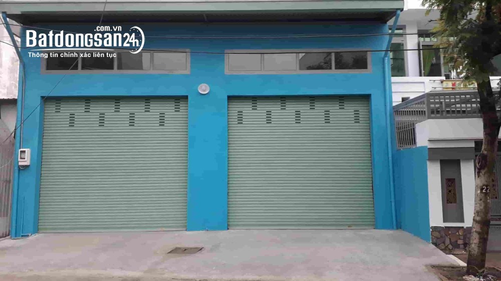 Hòa Khánh, Đà Nẵng, cho thuê kho xưởng 350m², xe tải vào tận nơi, giá 17 triệu/tháng.