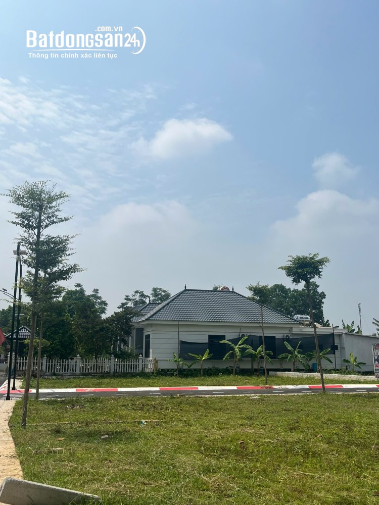 Đồng Trạng Hà Nội, đất ở sổ đỏ, gần chợ Hòa Lạc, chỉ còn 12 lô.