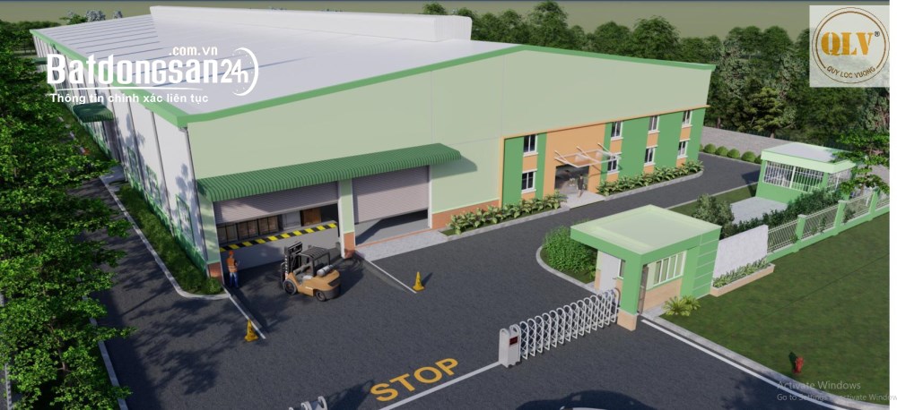 Nhà xưởng KCN Đông Nam, Củ Chi, khuôn viên 26.100m², xe container lưu thông.