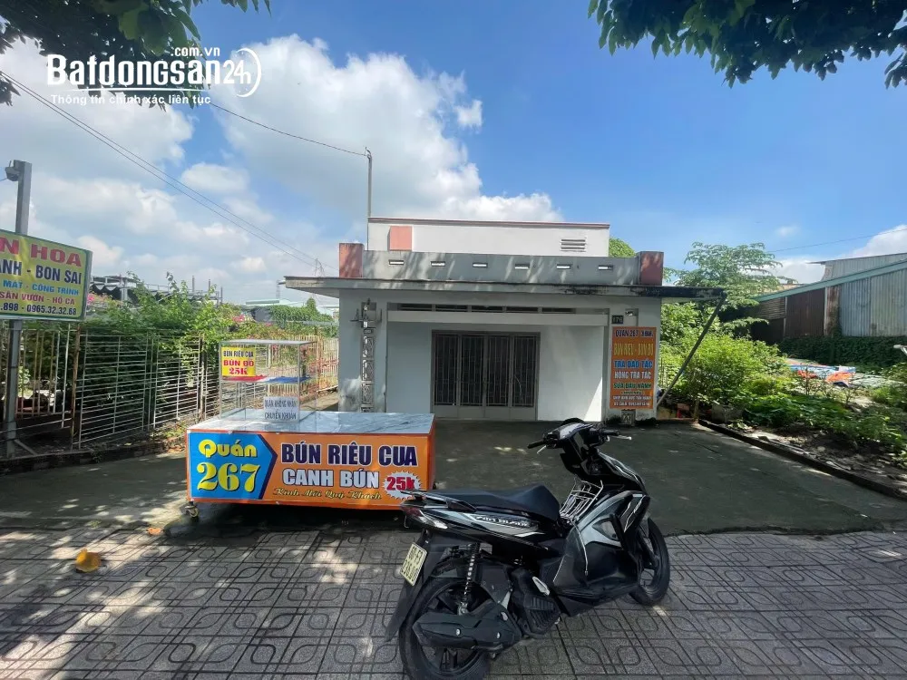 Phạm Văn Diêu, Phường Biên Hòa, nhà cấp 4, DT 9x23m, thổ cư 100%, phù hợp kinh doanh.