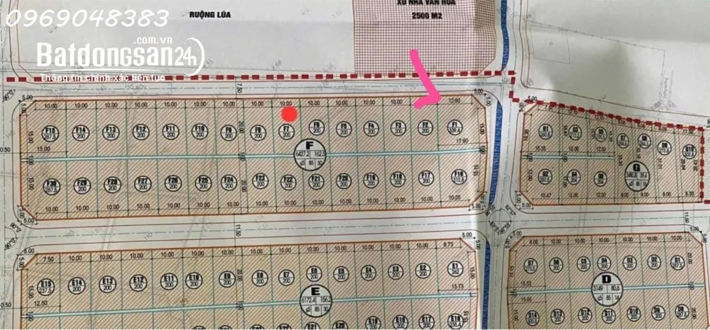 Đất nền Đồng Hới, Quảng Trị, 200m², ô tô vào tận nơi, giá 1,81 tỷ.