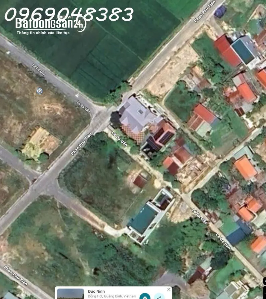 Đất nền Đồng Hới, Quảng Trị, 200m², ô tô vào tận nơi, giá 1,81 tỷ.