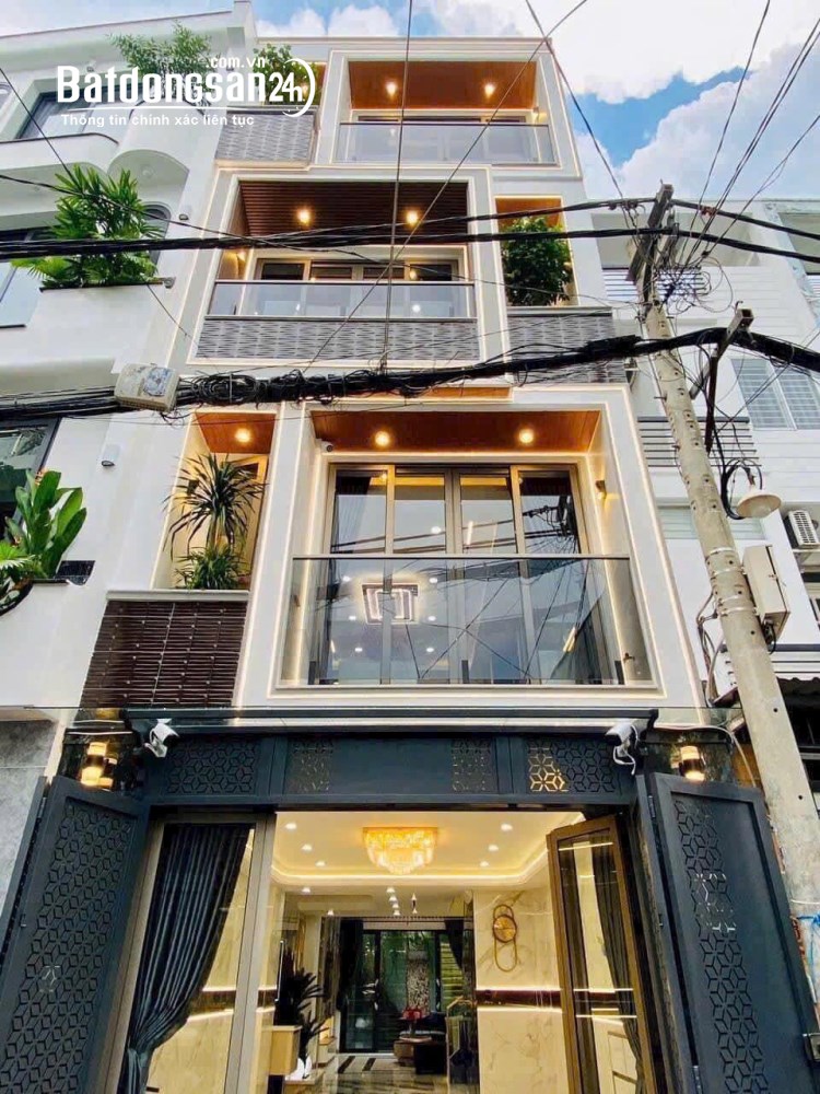 Nhà Tân Tạo 4x16m, 4 phòng ngủ, gần Aeon Mall Bình Tân, giá 7,1 tỷ.
