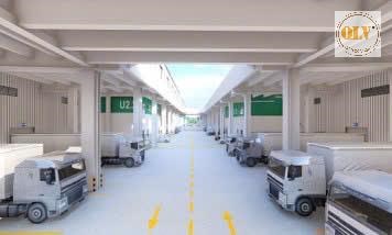 Nhà xưởng 2 tầng tại VSIP Bình Dương, 75.475m², phù hợp sản xuất và logistics.