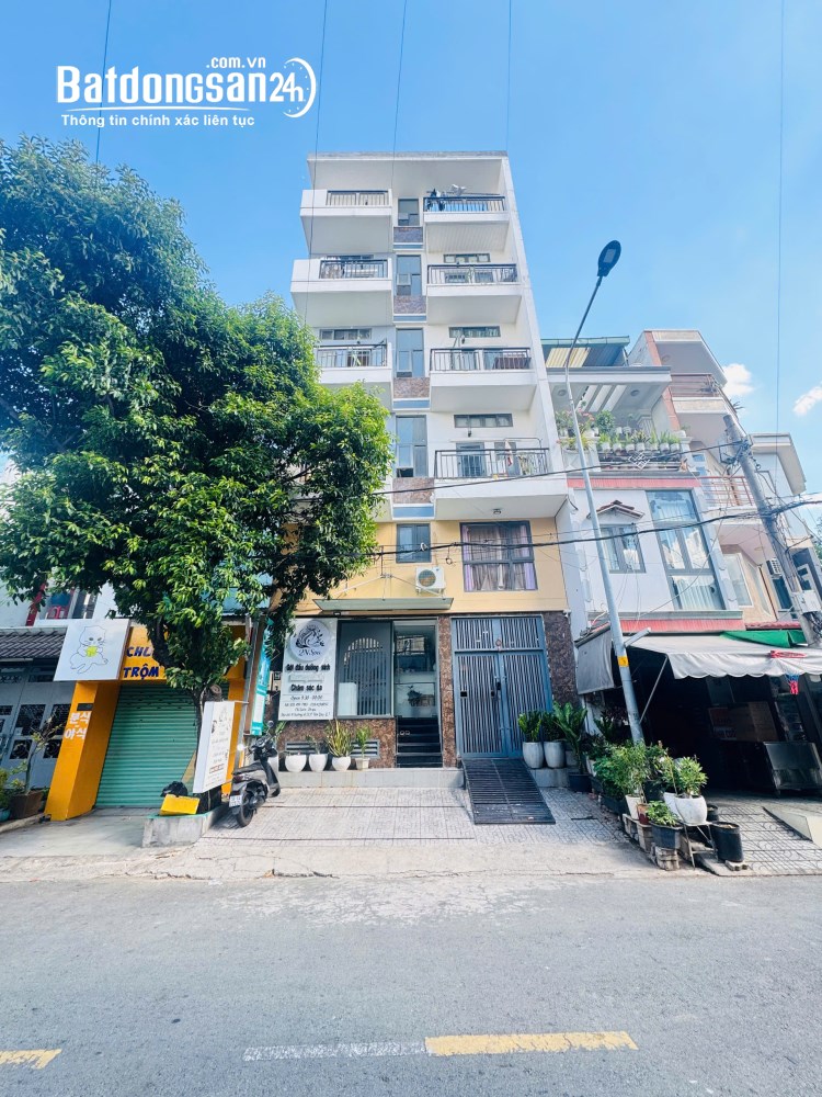Bán tòa căn hộ dịch vụ Quận 7, giá 36 tỷ, mặt tiền đường số 23, thu nhập cao.