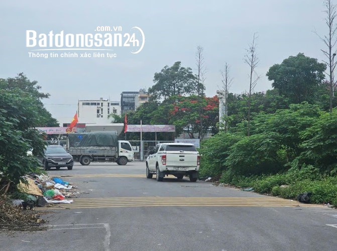 Đất biệt thự Đại Hoàng Long, Bắc Ninh 348m², mặt phố Lý Thánh Tông, view hồ.