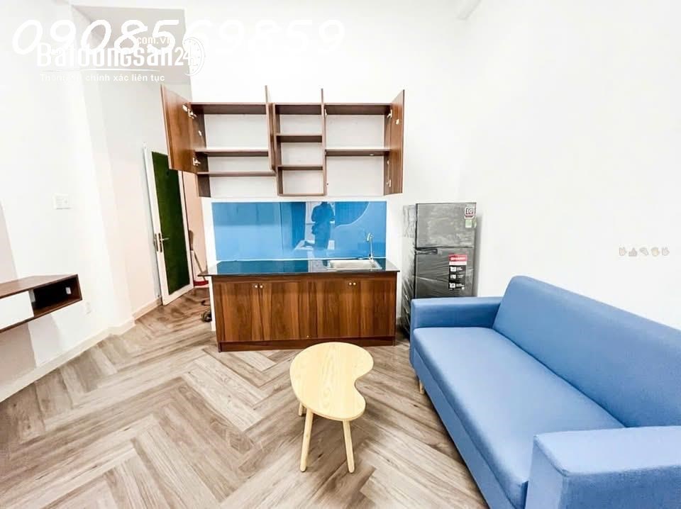 Cho thuê studio 70 Nguyễn Trường Tộ, Quận 4, full nội thất, giá 6,5 triệu/tháng.