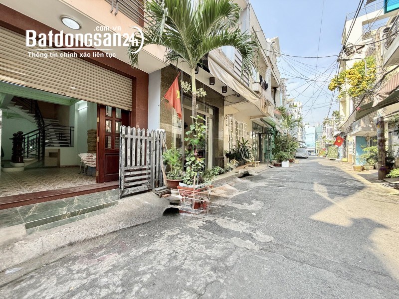 Nhà hẻm ô tô, 70m², sổ hồng chính chủ, kinh doanh tốt, 4 tầng, P. Phú Thạnh (Q Tân Phú cũ).