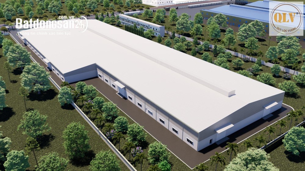 Nhà kho xưởng Bến Cát 12.000m², văn phòng 300m², vị trí kết nối khu công nghiệp.