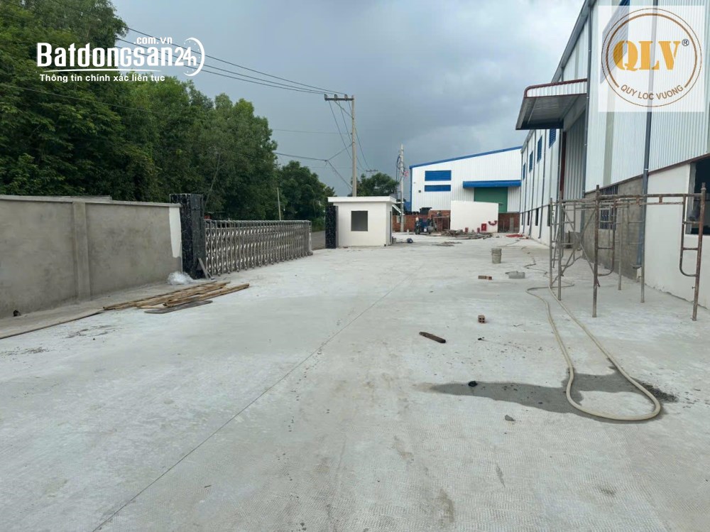 Cho thuê xưởng Bắc Tân Uyên 2.425m², khuôn viên 4.012m², PCCC tự động, vận hành ngay.