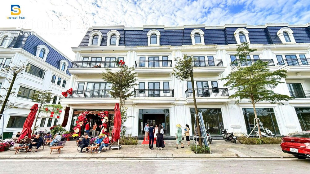 Shophouse Richmond Phú Xuân 132m² mặt tiền đường lớn, sổ riêng, khai thác ngay, giá từ 7,x tỷ.