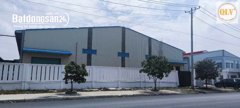 Bán kho-xưởng KCN Hải Sơn, Đức Hòa, 10.000m² hoàn công, 7.150m² xây dựng, pháp lý đầy đủ.