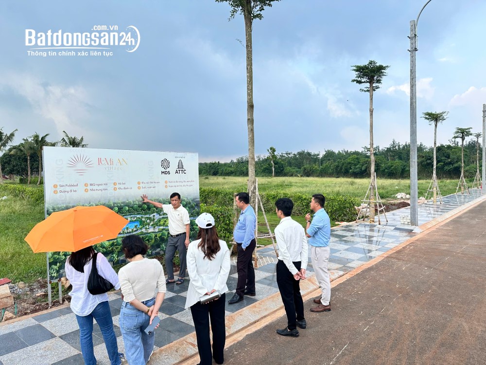 Bán đất biệt thự Lumian Village, Xã Đất Đỏ, TP Hồ Chí Minh, 644,6m², mặt tiền 10m, vị trí đẹp.