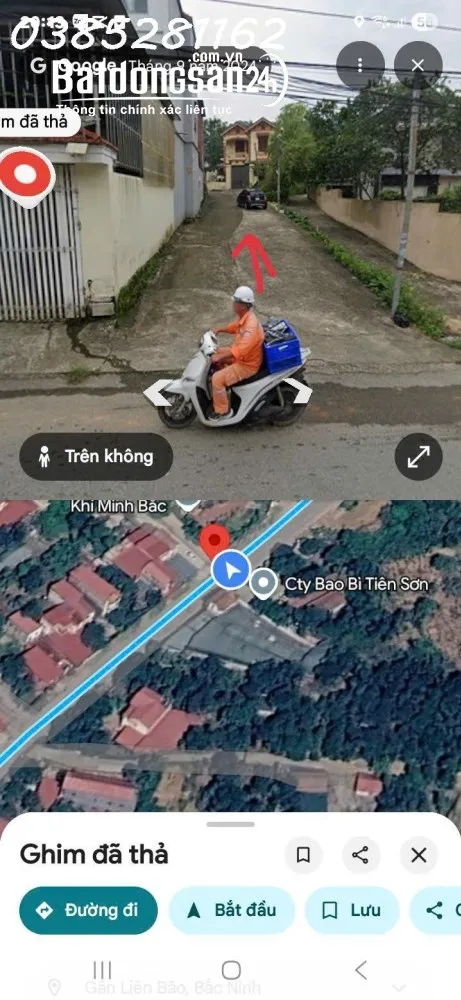 Chính chủ bán đất Tiên Du, Bắc Ninh 70m², ô tô vào tận đất, sổ đỏ cầm tay.