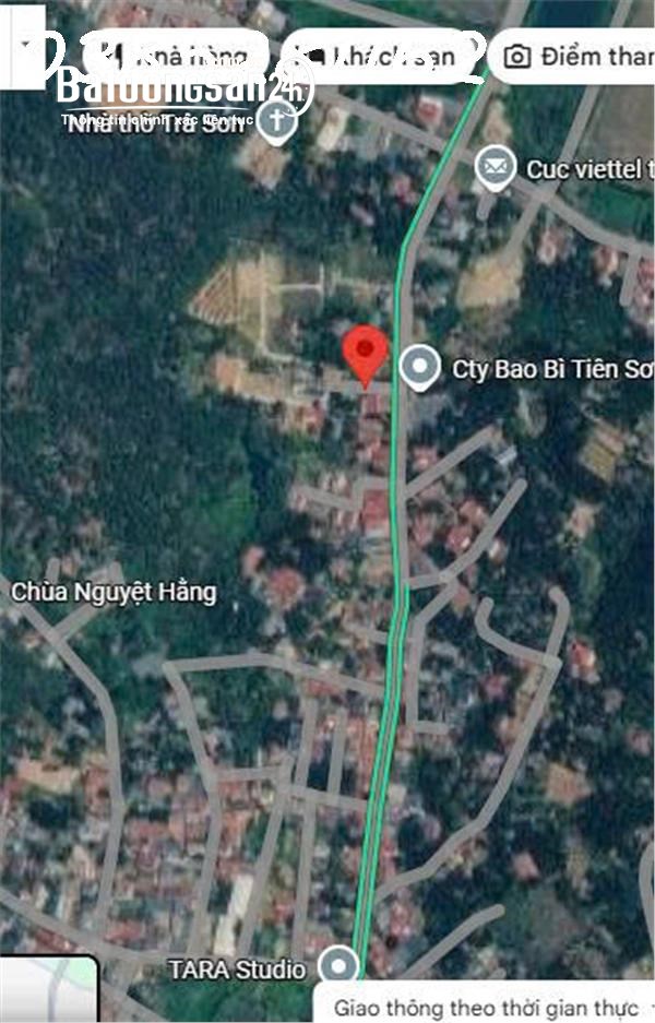 Chính chủ bán đất Tiên Du, Bắc Ninh 70m², ô tô vào tận đất, sổ đỏ cầm tay.